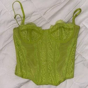 Urban Outfitters “out from under” trending corset top.